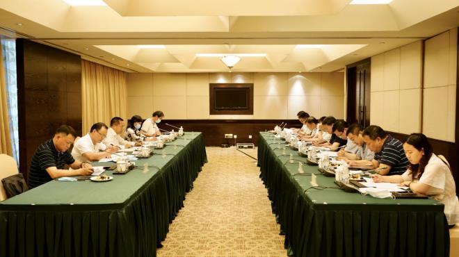 省委編辦主任陳忠義一行調(diào)研集團(tuán)事業(yè)單位分類改革工作