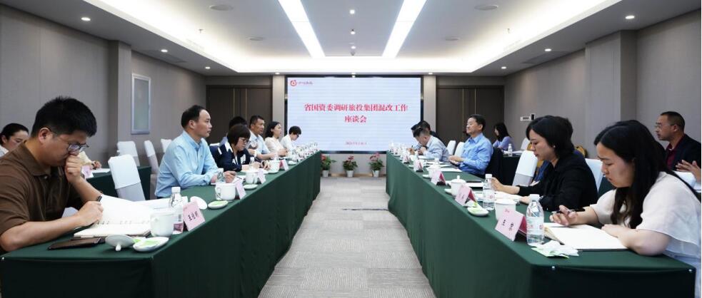 省國資委闕紫康副主任一行調(diào)研集團混合所有制改革工作