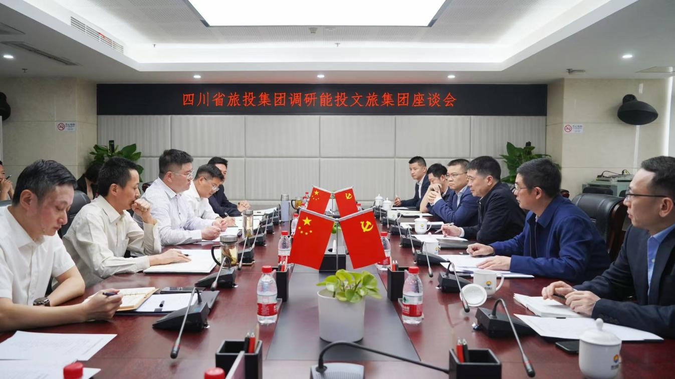 省尊龍凱時集團領導率隊調研能投文旅集團